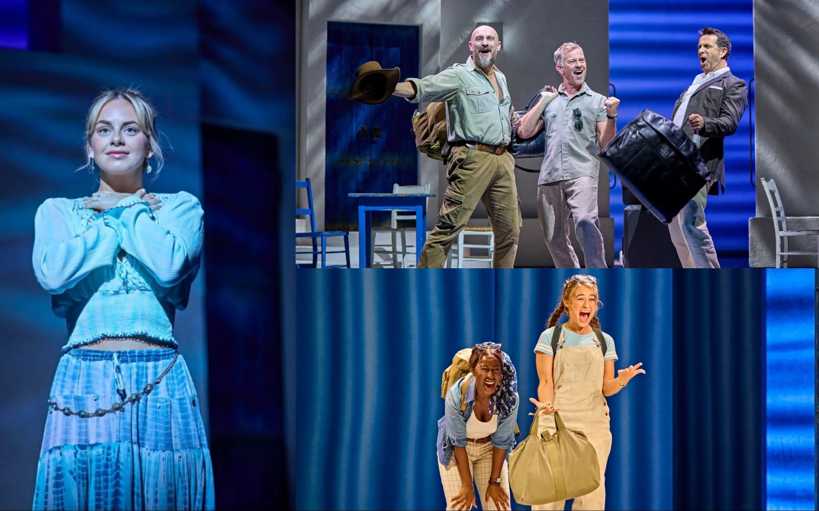 Mamma Mia (International Tour) - Ellie Kingdon (Sophie), Bob Harms (Bill), & Freya Humberstone (Lisa)