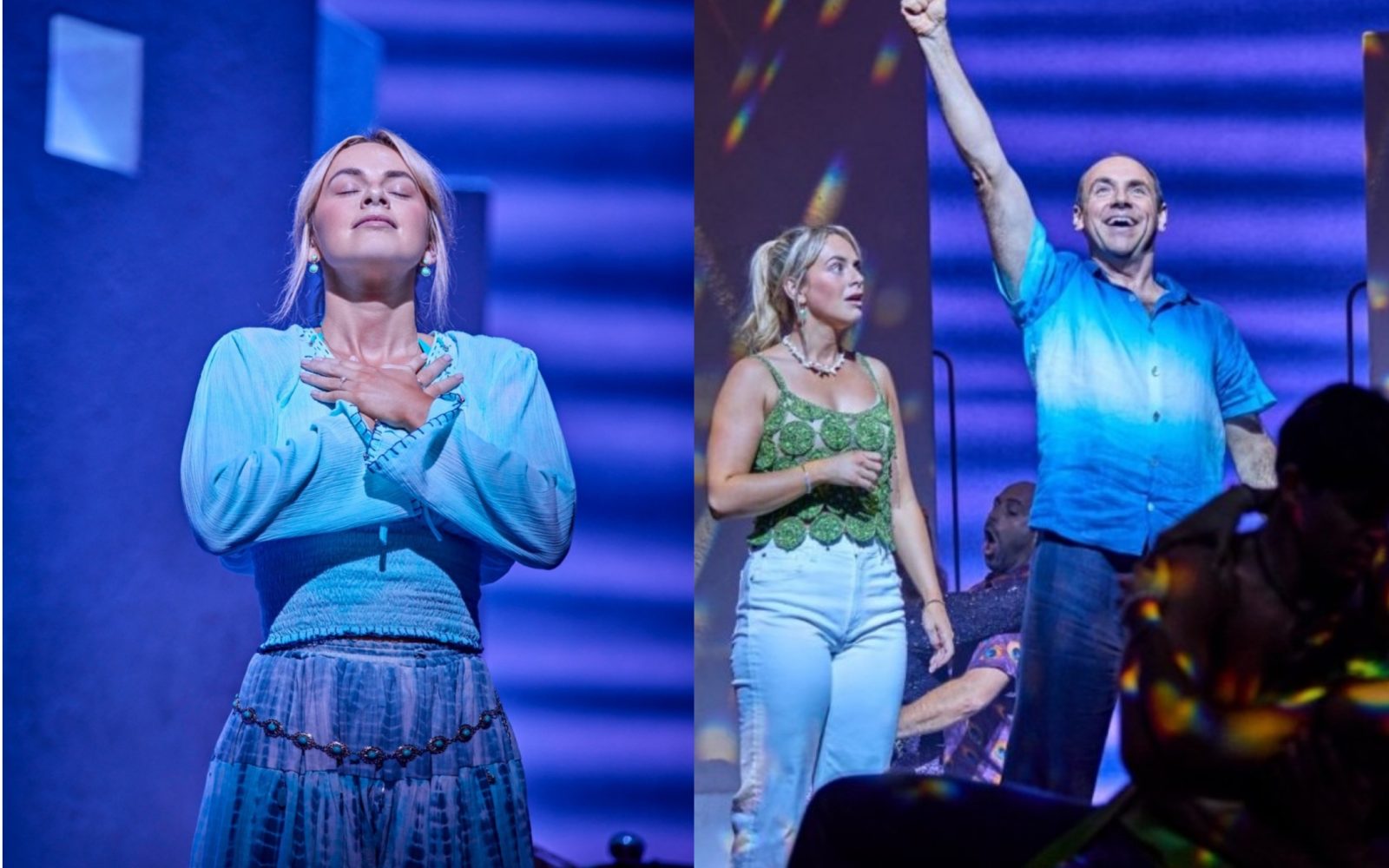 Mamma Mia! (Novello Theatre) - Ellie Kingdon (Sophie Sheridan), Daniel Crowder (Harry Bright)